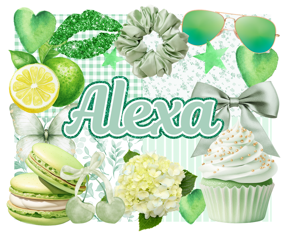 REMOVABLE WALL STICKERS-GREEN AESTHETIC